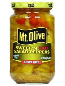Sweet N Hot Salad Peppers Jar