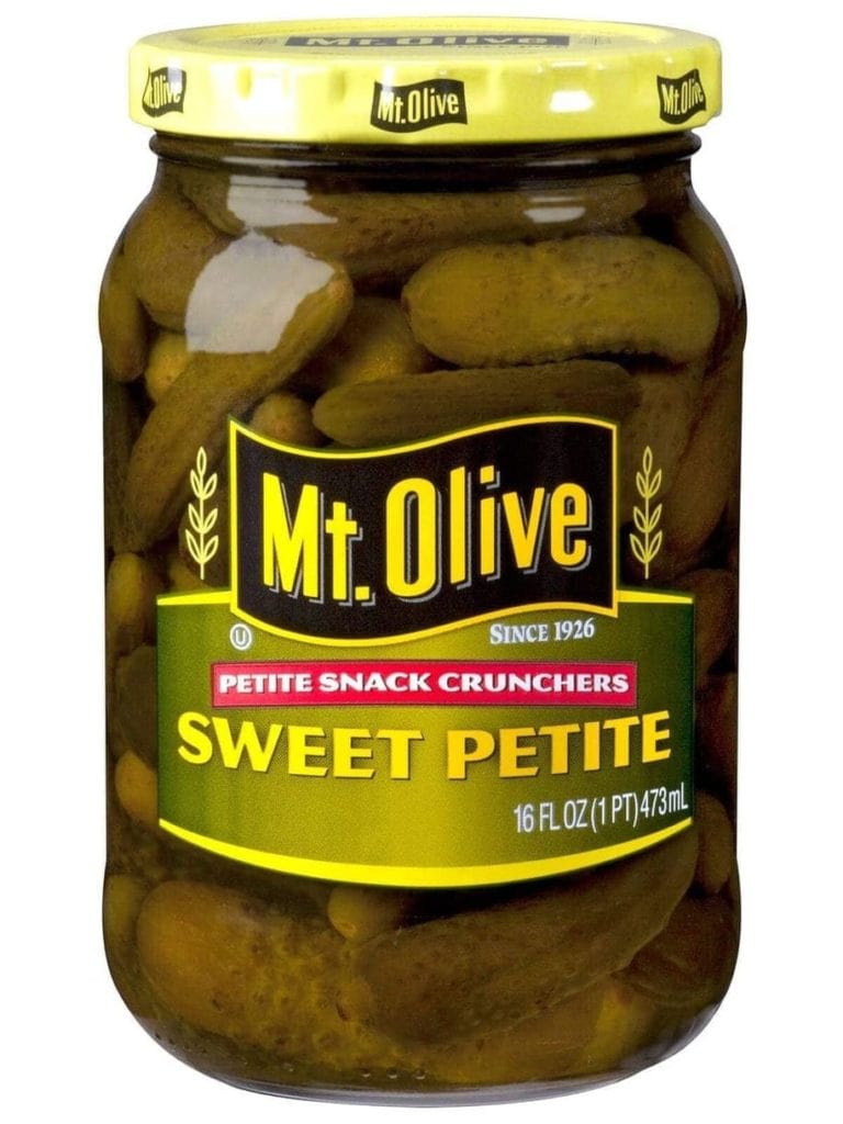 Mt. Olive Sweet Petite Snack Crunchers Jar