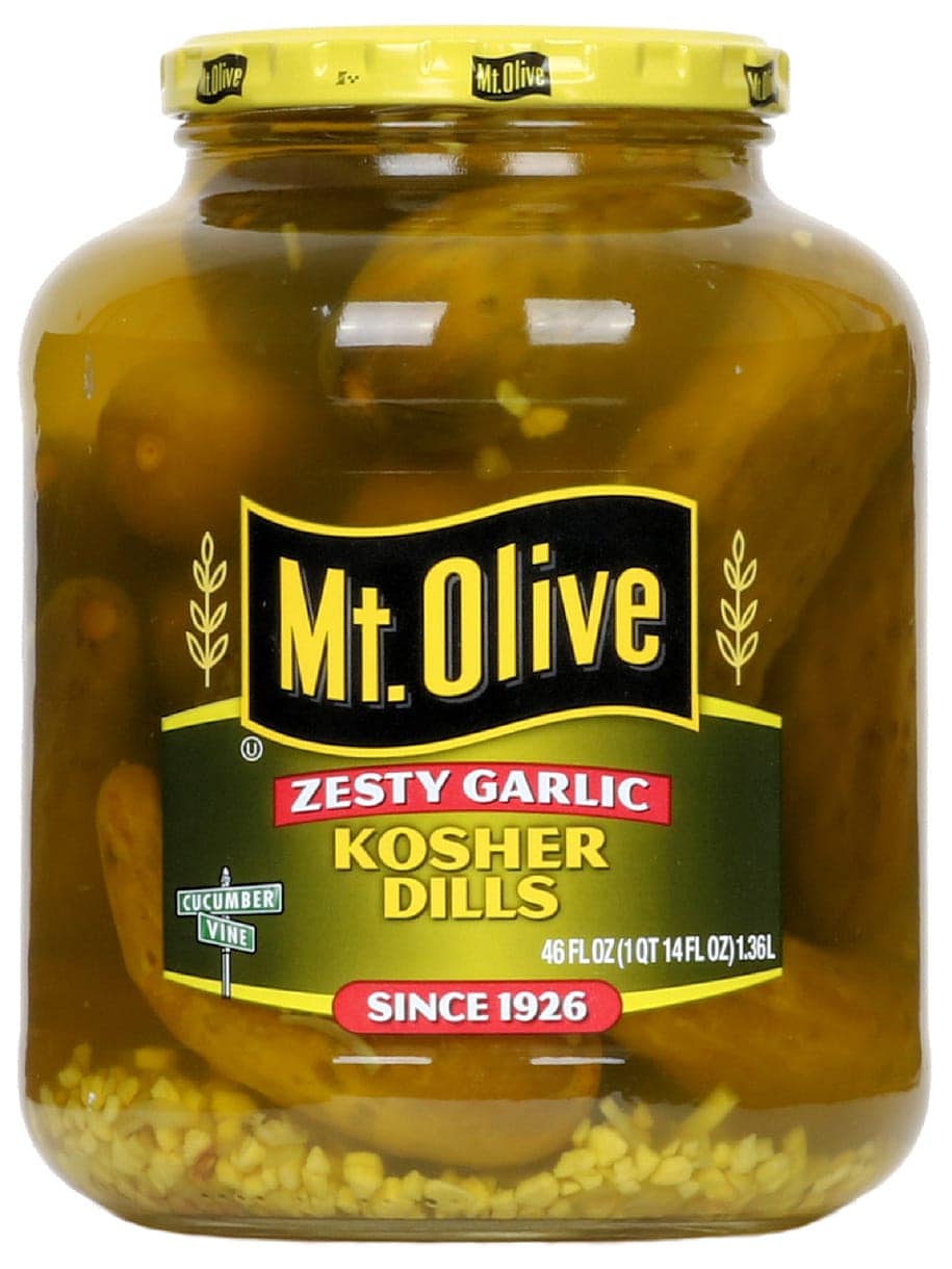Zesty Garlic Kosher Dills Mt. Olive Pickles