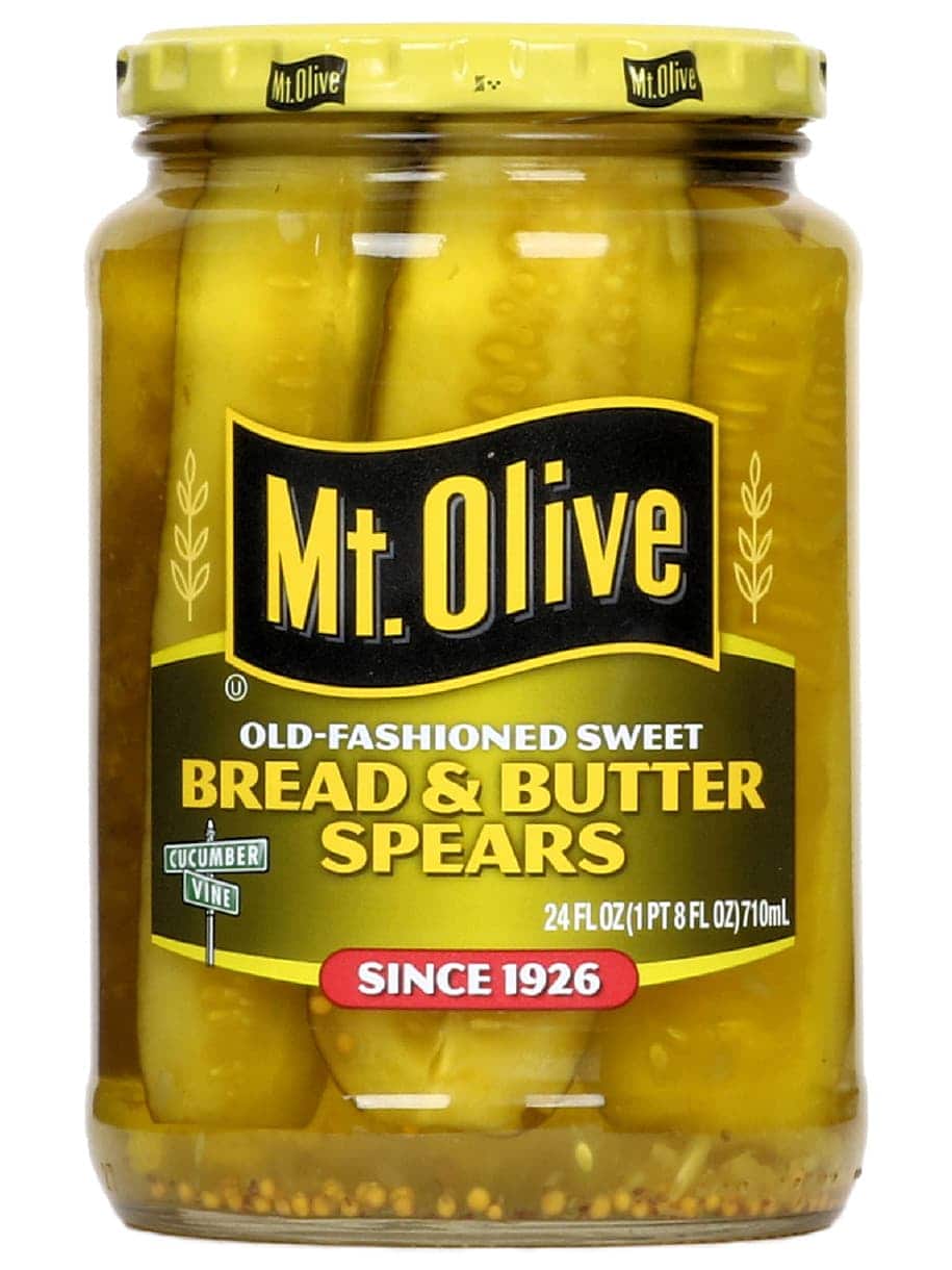 Bread Butter Pickle Spears Mt Olive Pickle Spears