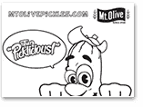 Ollie Postcard Picklicious