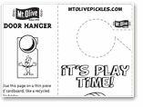 Mt. Olive Door Hanger