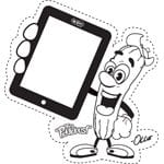Flat Ollie With A Tablet