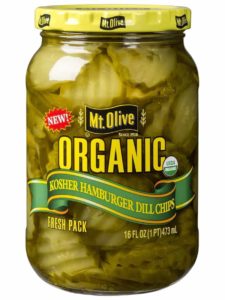 Organic Hamburger Dill Chips Jar