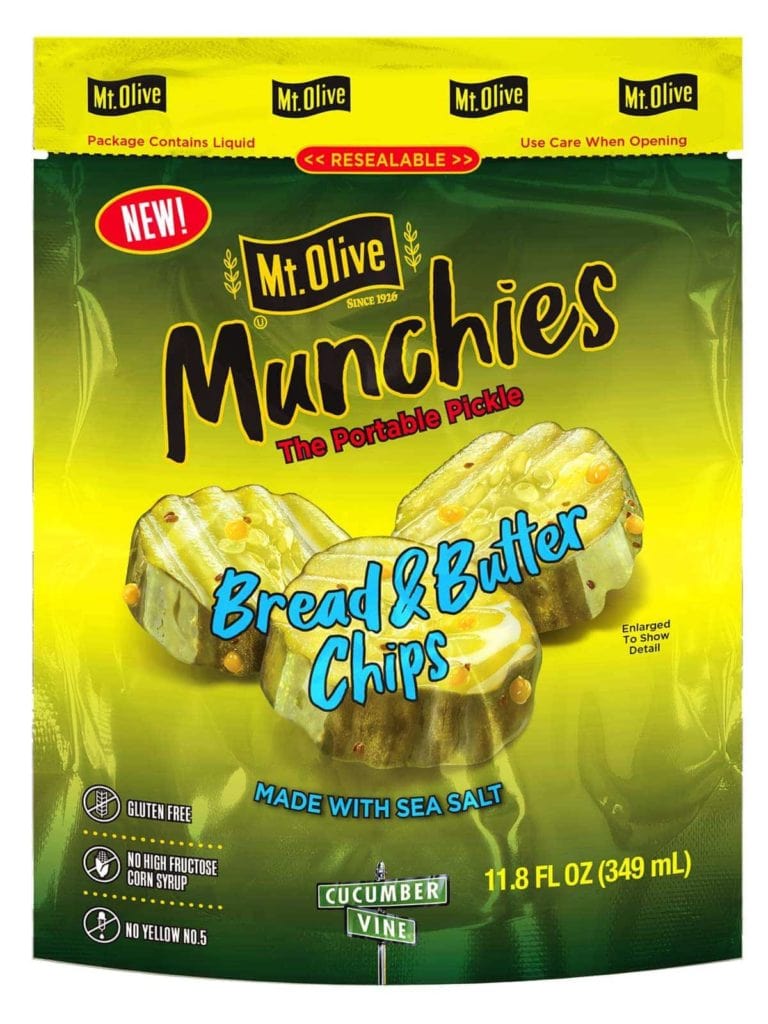Bread and Butter Chips Resealable Pouch