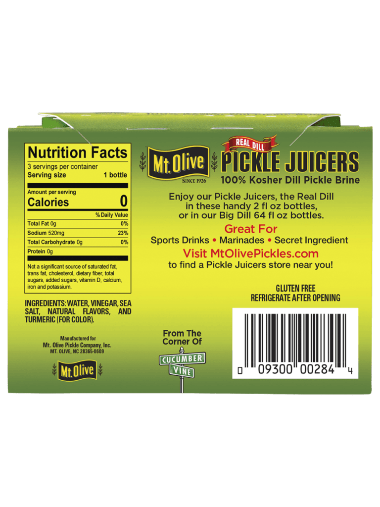 Pickle juicers box