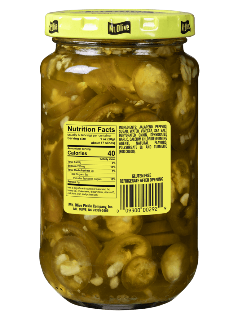 Sweet Heat Jalapeno Peppers Mt. Olive Pickles