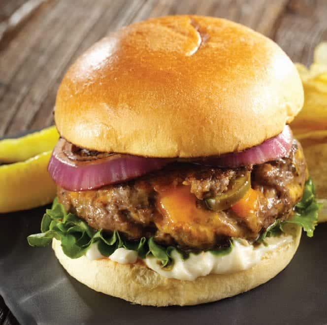 Jalapeno Stuffed Cheeseburgers Recipe