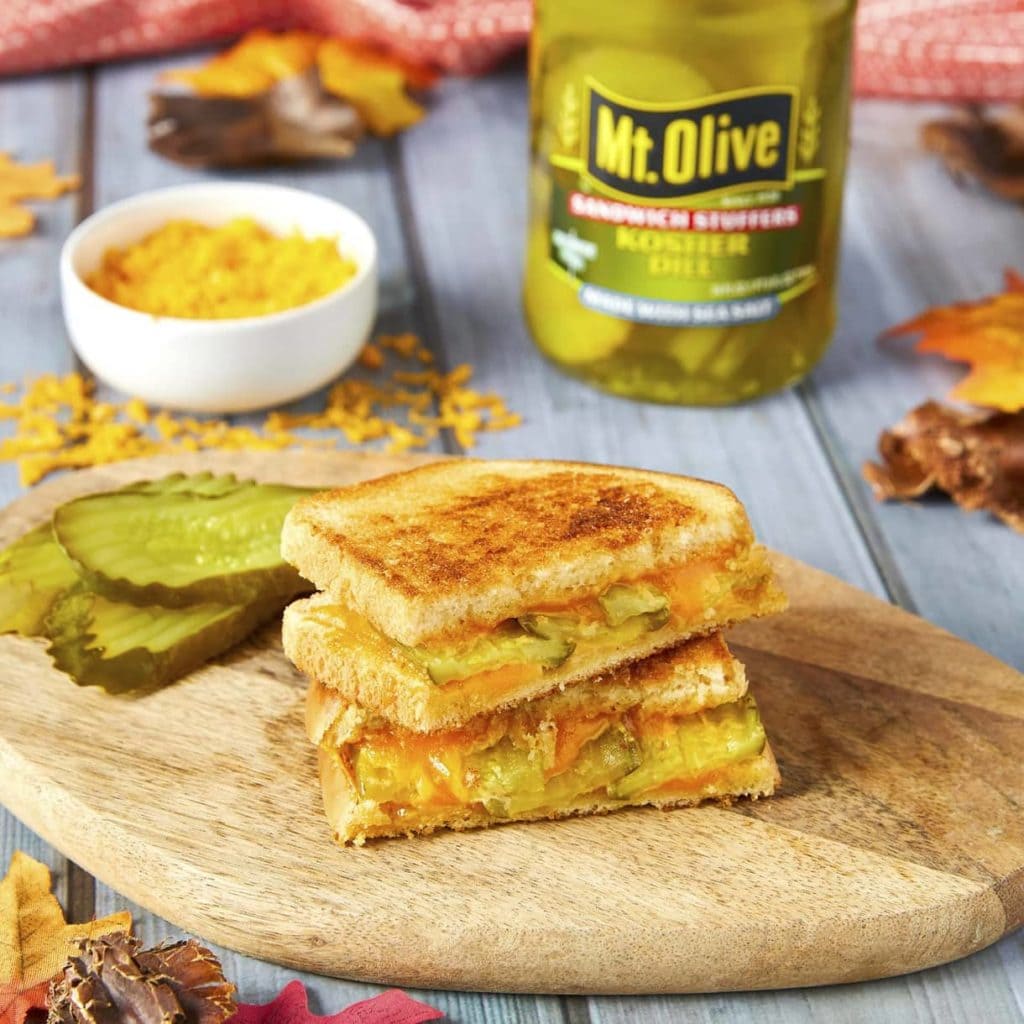 Pickle Grilled Cheese Recipe