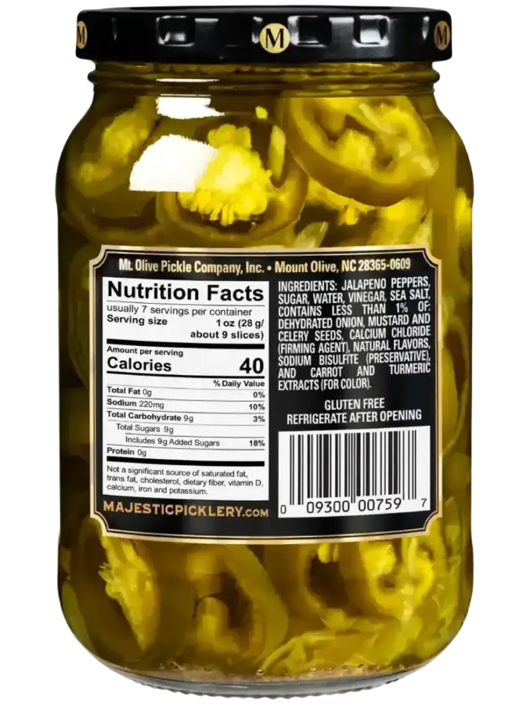 Deli Style Bread & Butter Jalapeno Slices