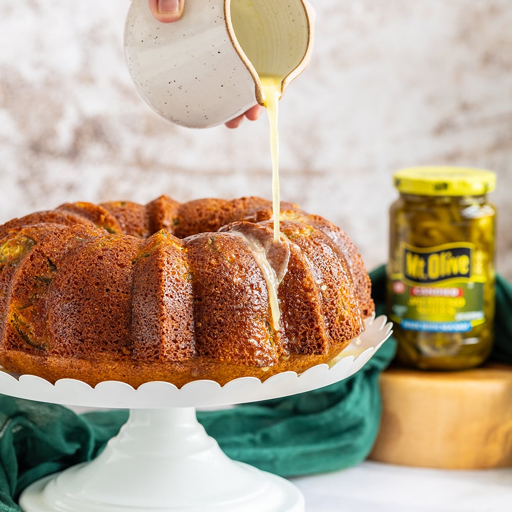 Upside-Down Candied Jalapeño Cornbread Recipe | Sweet & Spicy